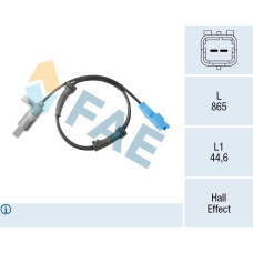 Sensor, revoluciones de la rueda