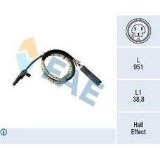Sensor, revoluciones de la rueda