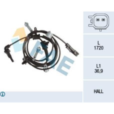 Sensor, revoluciones de la rueda