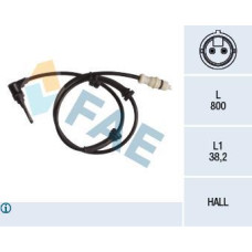 Sensor, revoluciones de la rueda