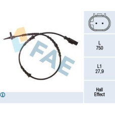 Sensor, revoluciones de la rueda