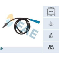 Sensor, revoluciones de la rueda