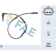 Sensor, revoluciones de la rueda