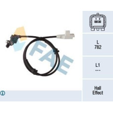 Sensor, revoluciones de la rueda