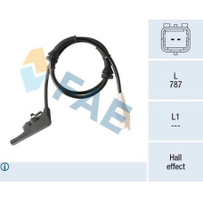 Sensor, revoluciones de la rueda