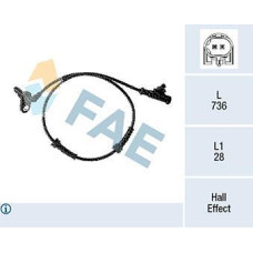 Sensor, revoluciones de la rueda