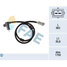 Sensor, revoluciones de la rueda
