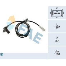 Sensor, revoluciones de la rueda