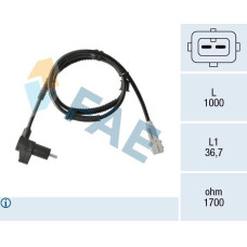 Sensor, revoluciones de la rueda