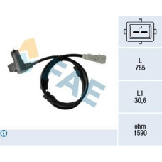 Sensor, revoluciones de la rueda