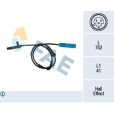 Sensor, revoluciones de la rueda