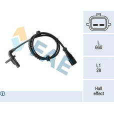 Sensor, revoluciones de la rueda