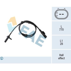 Sensor, revoluciones de la rueda