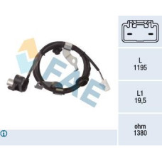 Sensor, revoluciones de la rueda