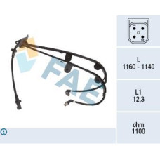 Sensor, revoluciones de la rueda