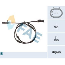 Sensor, revoluciones de la rueda