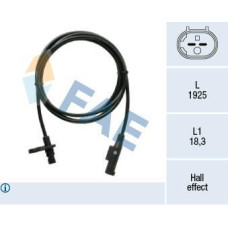 Sensor, revoluciones de la rueda