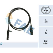 Sensor, revoluciones de la rueda