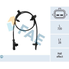 Sensor, revoluciones de la rueda