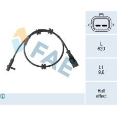 Sensor, revoluciones de la rueda