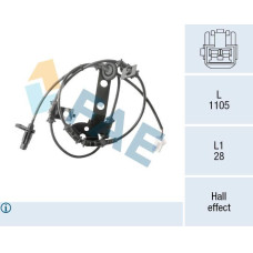 Sensor, revoluciones de la rueda