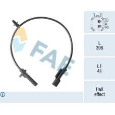 Sensor, revoluciones de la rueda