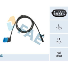 Sensor, revoluciones de la rueda