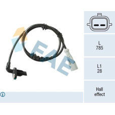 Sensor, revoluciones de la rueda