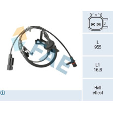 Sensor, revoluciones de la rueda