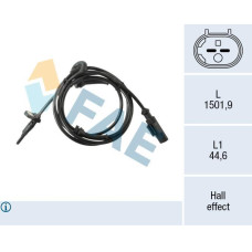 Sensor, revoluciones de la rueda