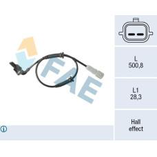 Sensor, revoluciones de la rueda