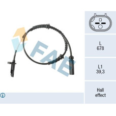 Sensor, revoluciones de la rueda