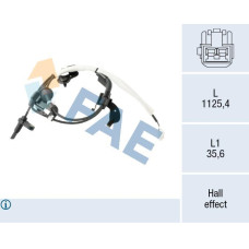 Sensor, revoluciones de la rueda