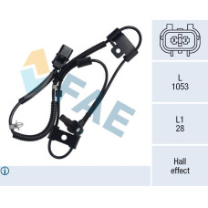 Sensor, revoluciones de la rueda