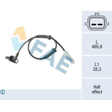 Sensor, revoluciones de la rueda