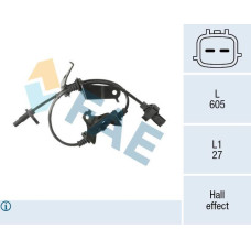 Sensor, revoluciones de la rueda