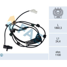 Sensor, revoluciones de la rueda