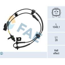 Sensor, revoluciones de la rueda