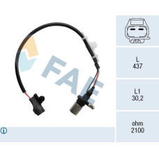 Generador de impulsos, cigüeñal