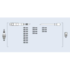 Juego de cables de encendido