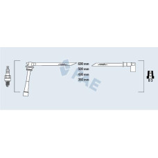 Juego de cables de encendido