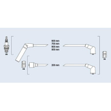 Juego de cables de encendido