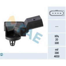 Sensor, presión de sobrealimentación