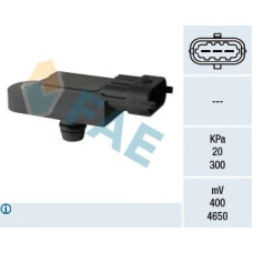 Sensor, presión de sobrealimentación