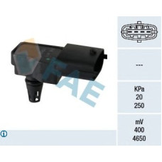 Sensor, presión colector de admisión