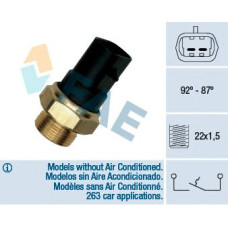 Interruptor de temperatura, ventilador del radiador