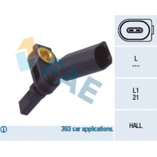 Sensor, revoluciones de la rueda