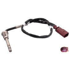 Sensor, temp. gas escape