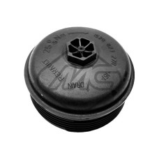 Cubierta, caja filtro de aceite