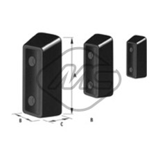 Soporte, parachoques